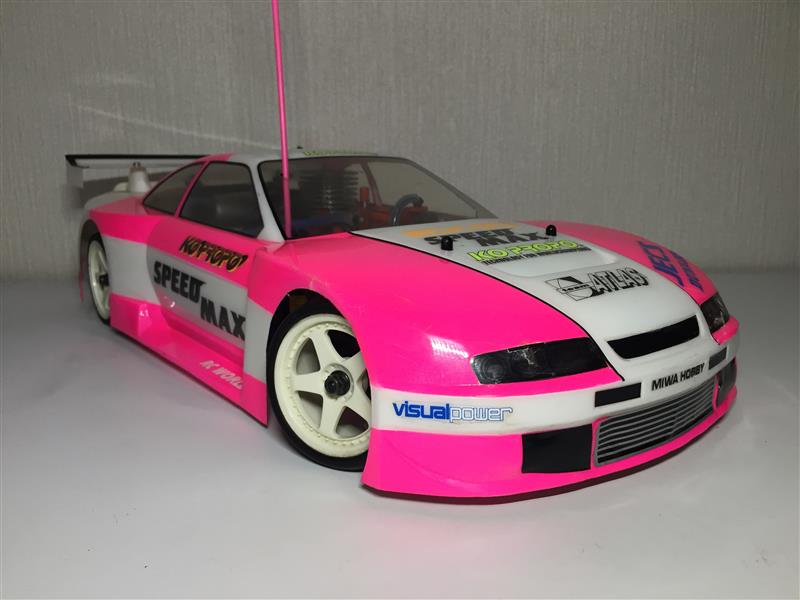 1/10 京商 ピュアテンGP スパイダー 京商 エンジンカー ピュア10 GP