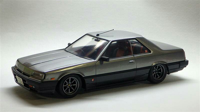 プラモデル アオシマ 1/24 日産 R30 スカイライン グラチャン89 No.02