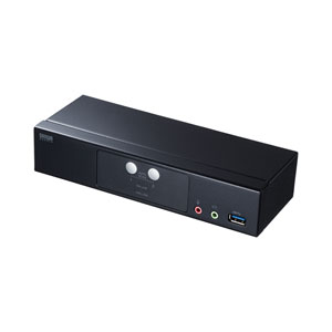 SW-KVM4HDPU【DisplayPort対応パソコン自動切替器(4:1)】DisplayPort