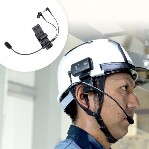 輸送機クルーヘルメット マスク、ブーム マイク付き 輸送機クルー