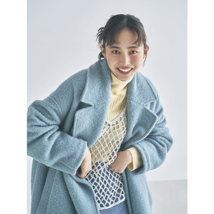 スライバーチェスターロングコート[品番：MKSW0053652]｜Ungrid（アン