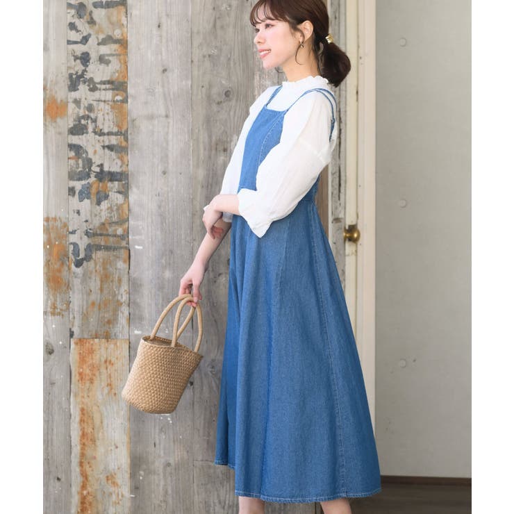 アトリエgg⭐︎デニムキャミワンピ19ハーフ