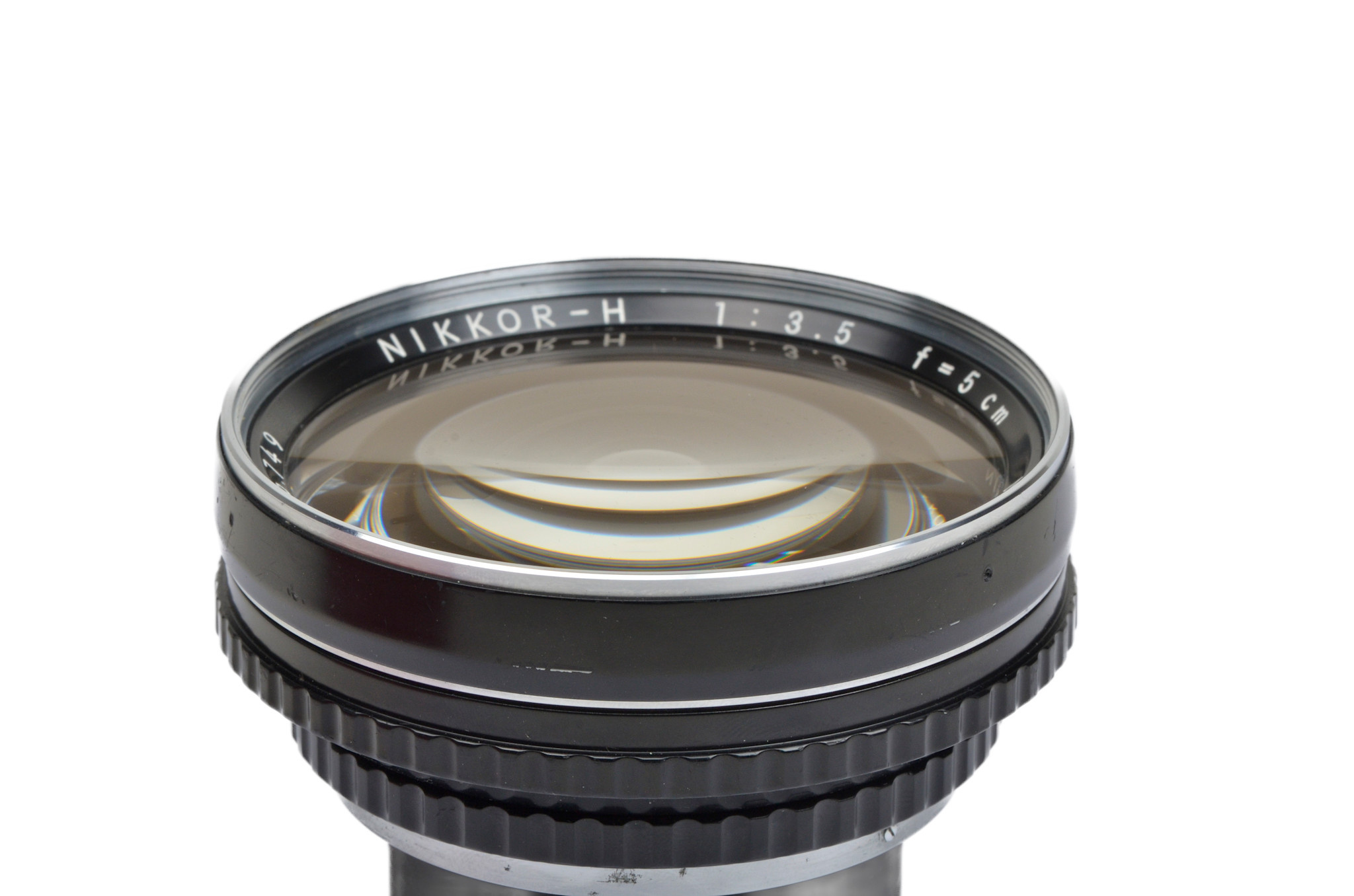 Nikkor-H 5cm (50mm) f/3.5 Lens for Zenza Bronica with Lens Hood