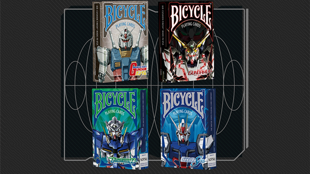 Bicycle Gundam Playing Cards – GamelandSKN