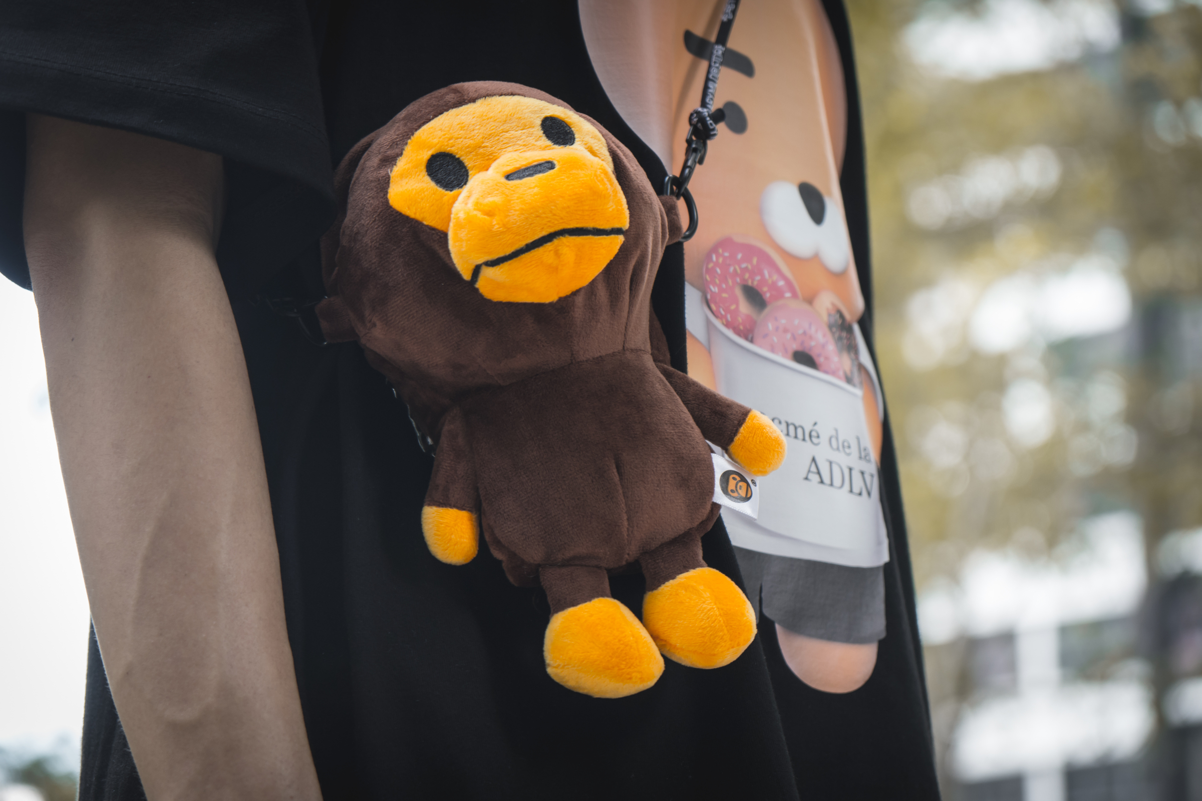 Daddy & Baby BABY MILO Plush Doll Crossbody Sling Shoulder Bag