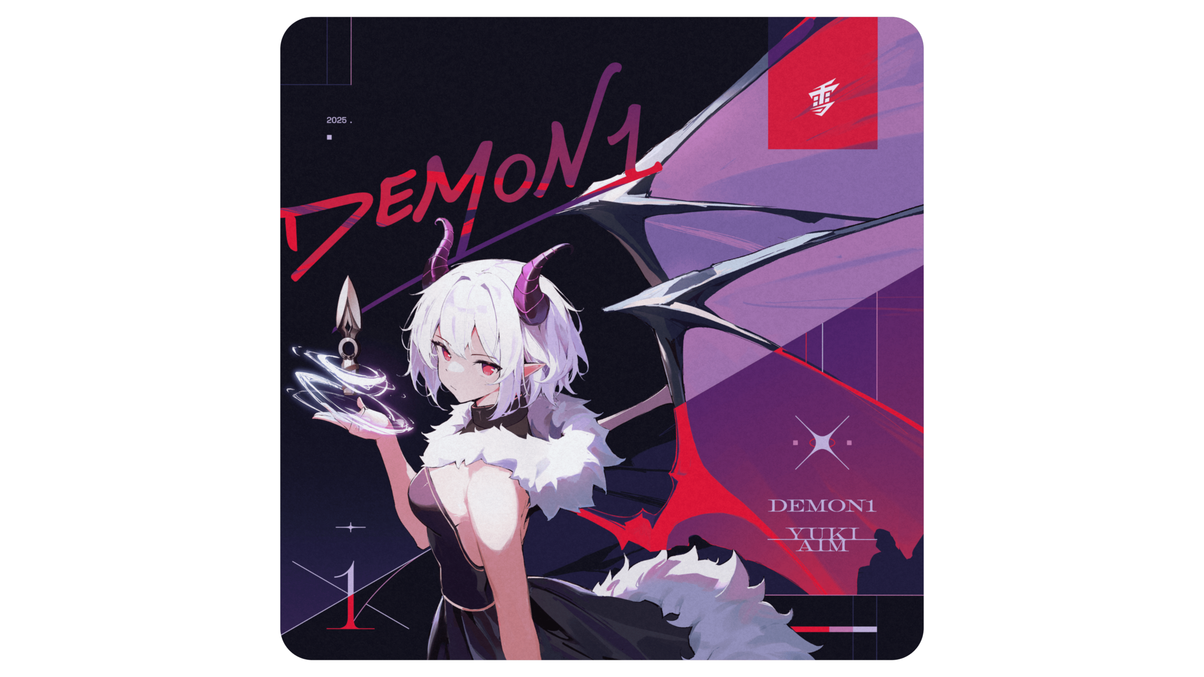 Yuki Aim Yuki x Demon1 Glass/ Cloth Gaming Mousepad – Respawn