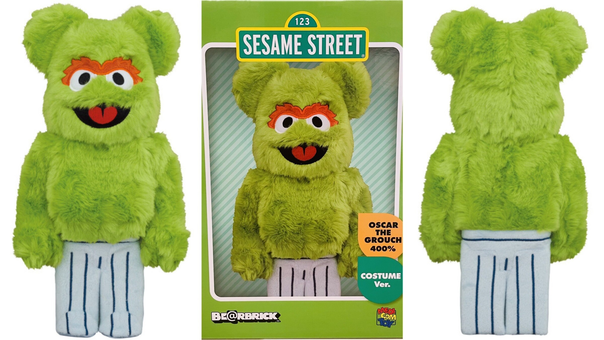 BE@RBRICK OSCAR THE GROUCH Costume Ver. 【公式通販】