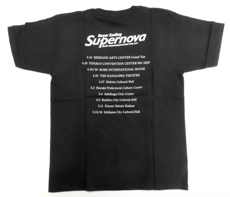 GLAY HIGHCOMMUNICATIONS TOUR 2003 黒Tシャツ 駿河屋 -<中古>GLAY Tシャツ ブラック Lサイズ 「GLAY