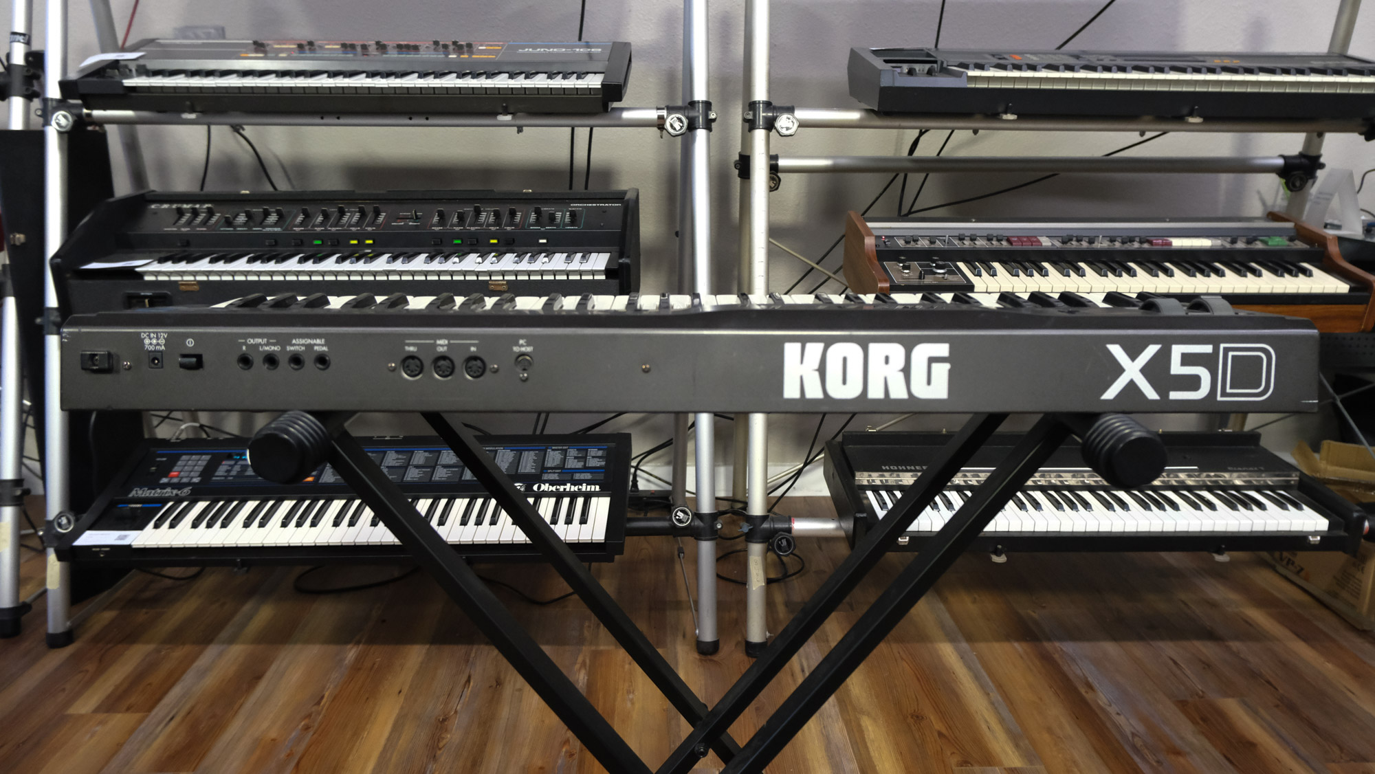 KORG コルグ ミュージック シンセサイザー 61鍵盤 キーボード X5D KORG