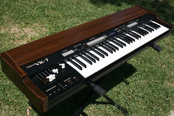 希少・名機Roland VK-7 オルガンキーボード 日本製 ハードケース付