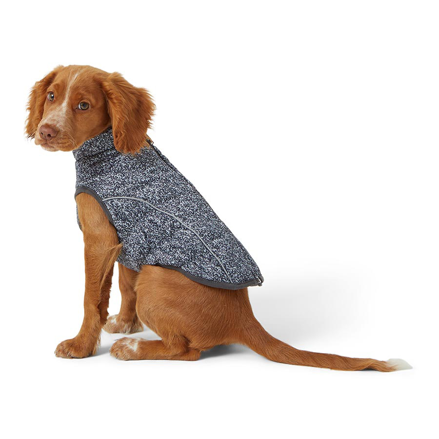 3 Peaks 3M Thinsulate Bomber Dog Coat Black Marl | Pets