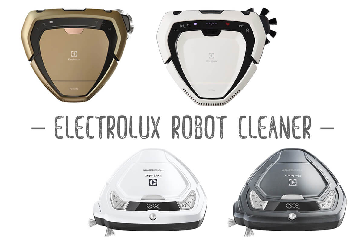 Electrolux(エレクトロラックス)のロボット掃除機 全4種を一覧表で比較