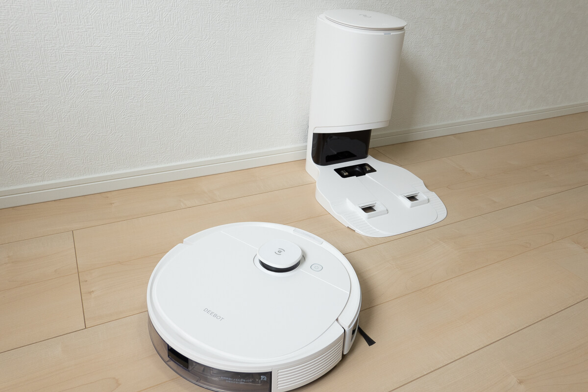 ECOVACS DEEBOT N8 + 使用レビュー！自動ゴミ捨て,マッピング,水拭き