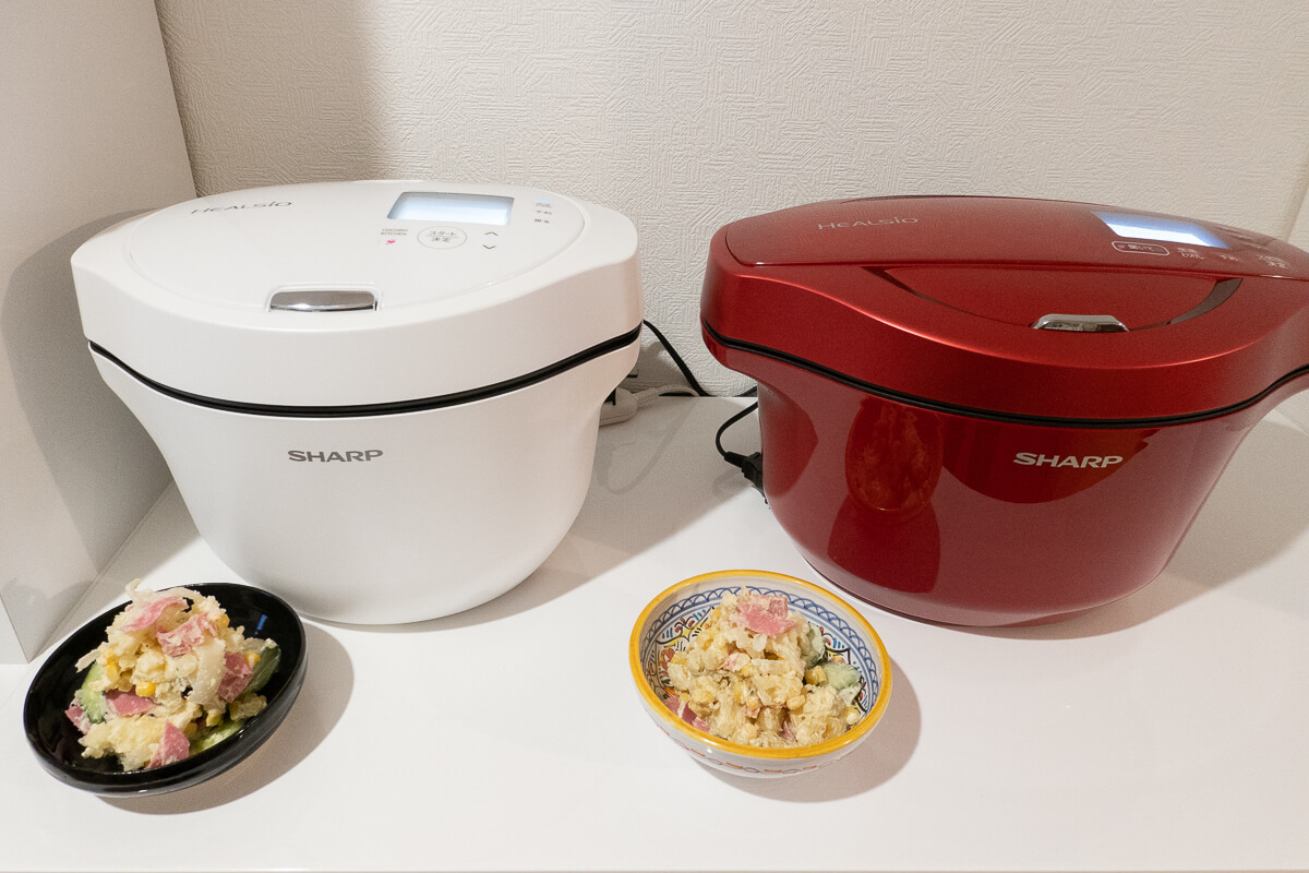 ホットクック「KN-HW24G」と旧「KN-HW24F」を比較！実際に使い比べて