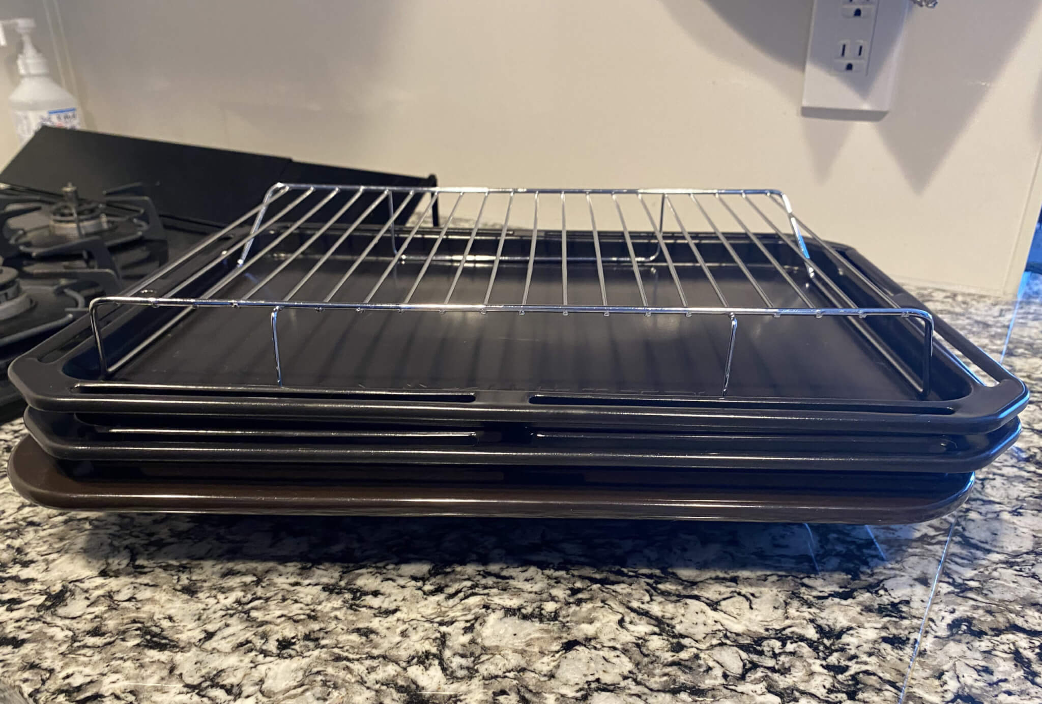 東芝オーブンレンジ 石窯ドーム用 角皿2枚 焼網1枚セット 東芝