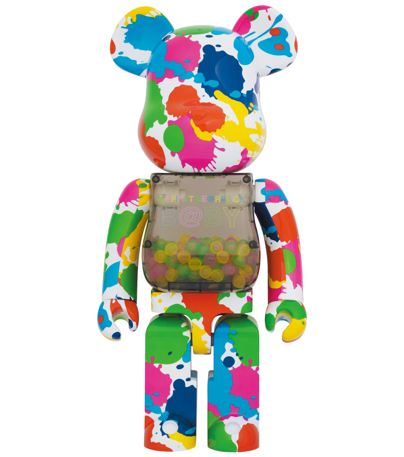 MY FIRST BE@RBRICK B@BY RED & SILVER