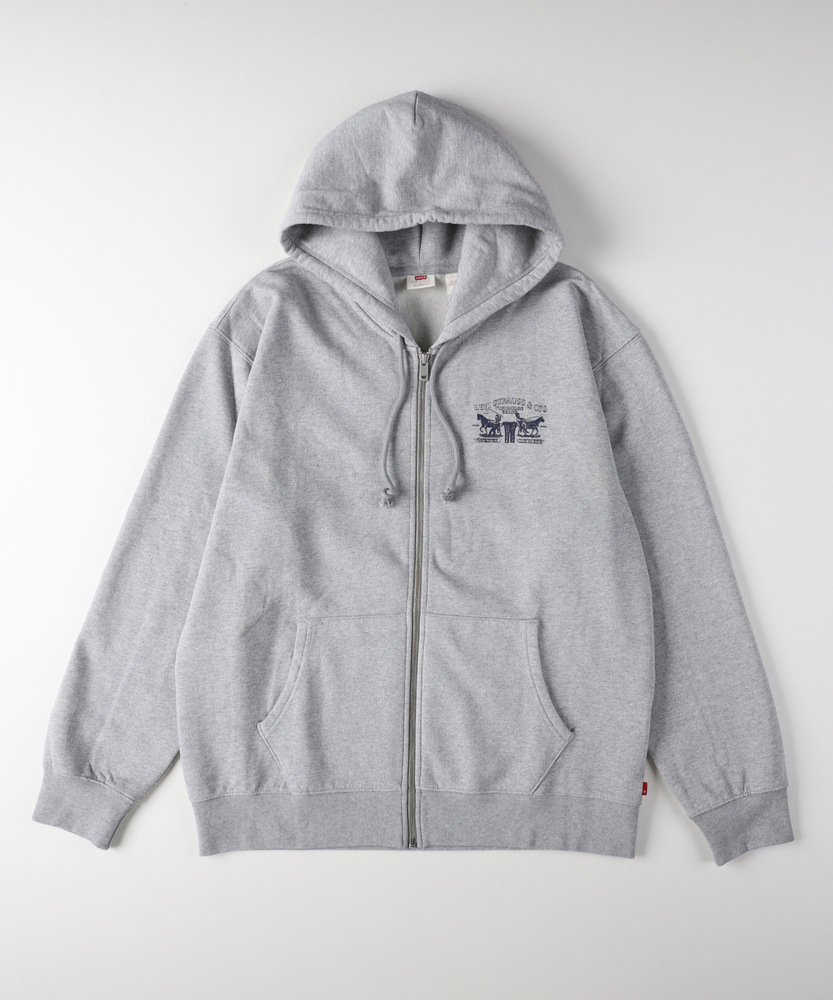 ジップパーカー(L グレー): トップス｜Right-on公式オンラインショップ