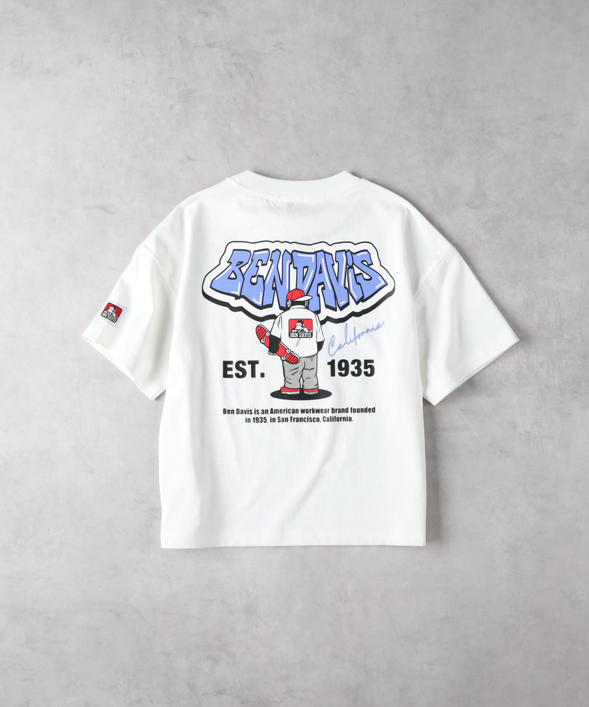 THE BONEZ バックプリント Tシャツ ホワイト THE BONEZ バックプリント