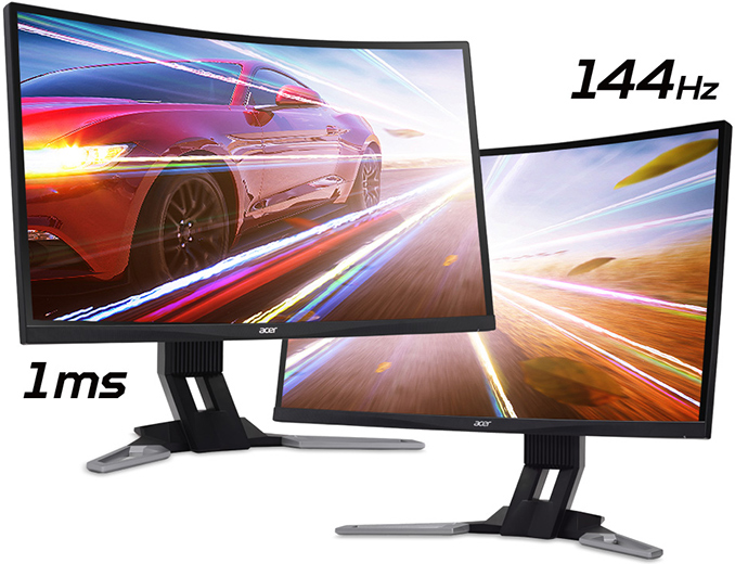 Acer Introduces New Curved Gaming Monitors The XZ1 Series 1440P