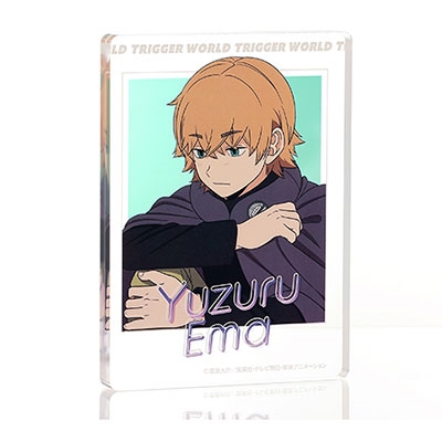 ワールドトリガー アクリルブロック 15.絵馬 ユズル