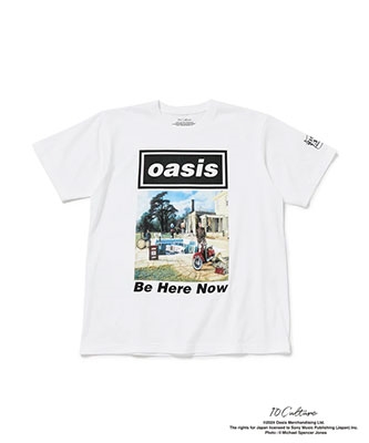 dショッピング |Oasis 「oasis 30th Anniversary Tシャツ 『Be Here