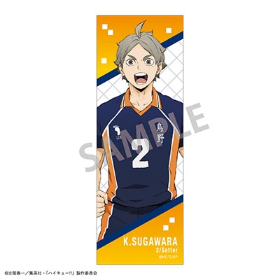 ハイキュー 菅原孝支 ロング缶バッジ ロン缶 スクエア 希少 ハイキュー