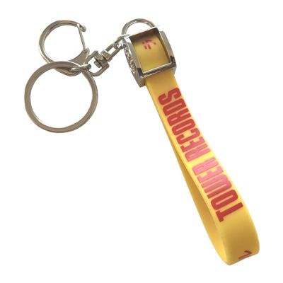 タワレコ ラバーバンドキーホルダー S