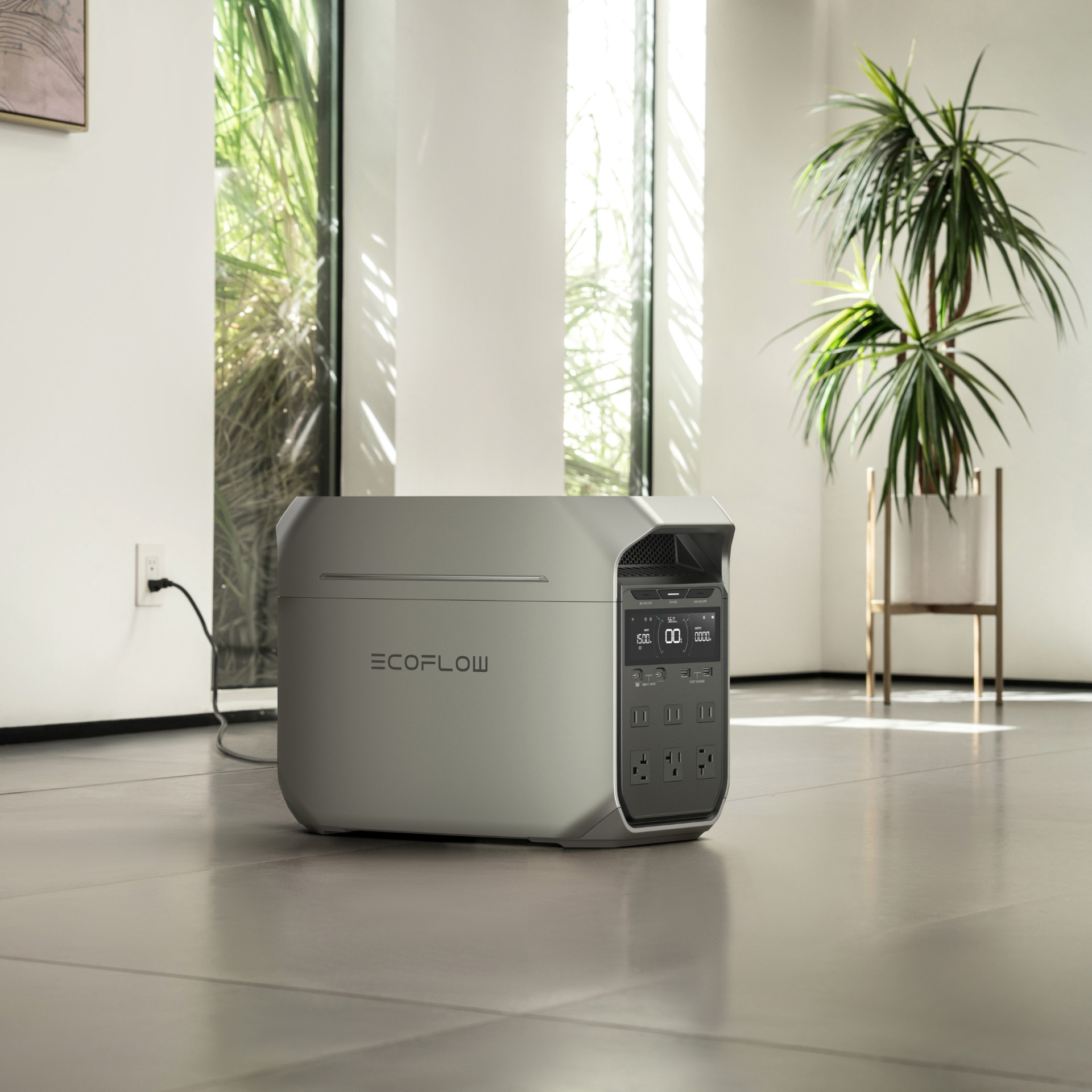 Delta 3 Plus Portable Charging Station Ecoflow ECF09D3PLUS | Tanguay