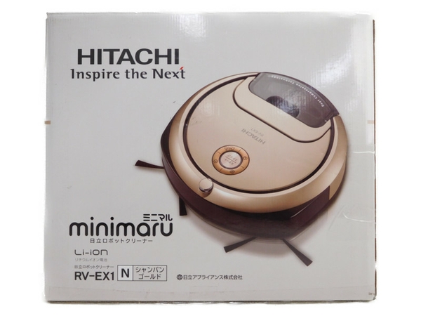 送料込】日立 ロボット掃除機 （minimaru） RV-DX1 日立 minimaru RV