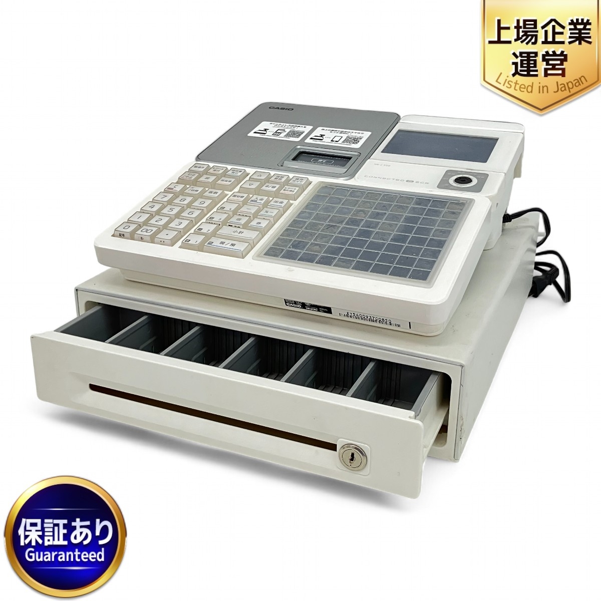 CASIO 電子レジスター SR-C550-4SWE レジ カシオ計算機