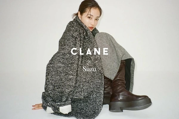 CLANE×広瀬すず MIX COLOR OVER JACKET クラネ×広瀬すず」初コラボ