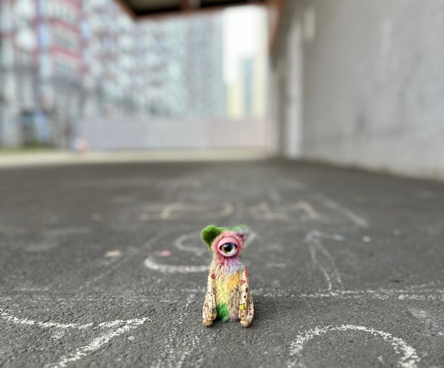 ウクライナ パッチワークタトゥーテディベア - サイクロプス_オーダー