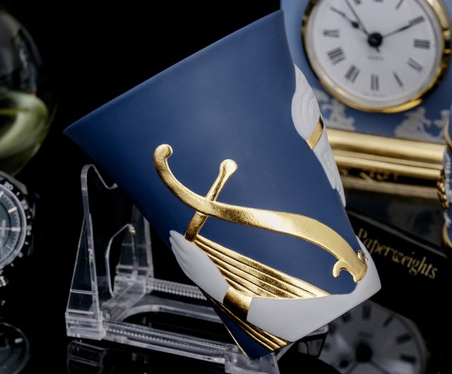 台湾 ウェッジウッド ミューズ女神 2005年記念マグカップ 金彩ポート