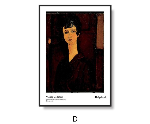 ◇モディニアーニ『 婦人像 』 ◇世界が認める/ PAT承認/ 名画 ◇油彩