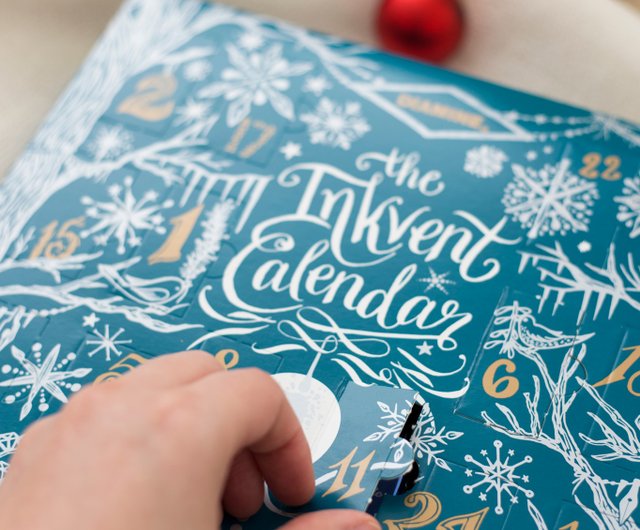 限定版 ダイアミン インクベント カレンダー 2025 - ティール