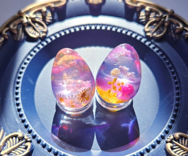 空 雲 シャボン玉 雲レジン 空レジン 空と魔法のアトリエ | 置物 - Pinkoi