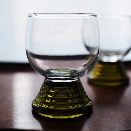 アンティークグラス レーマーグラス グリーン ゴブレット R1339ダI