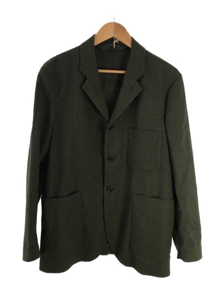 MARKAWARE WOOL TROPICAL FLIGHT JACKET ORGANIC WOOL TROPICAL WIDE