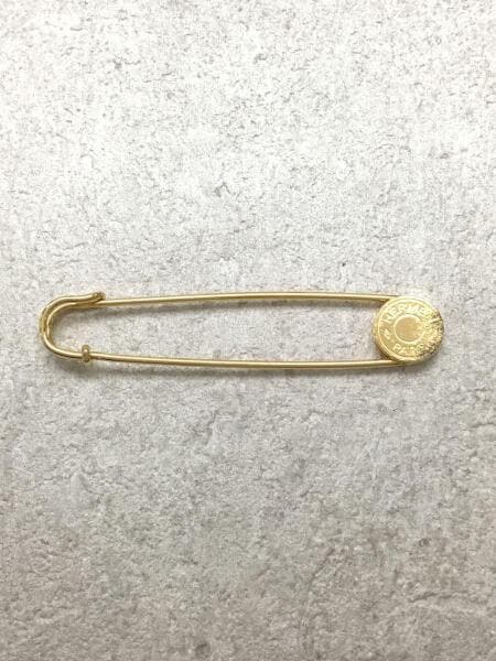 エルメス GP セリエ ピンブローチ 安全ピン ゴールド エルメス セリエ