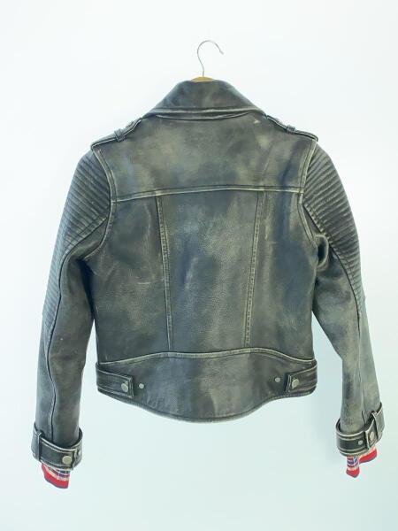 マークジェイコブスMARC BY MARC JACOBS 加工レザージャケット