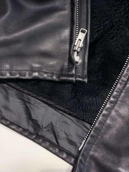 Schott(ショット) / シングルライダースジャケット/ボアライナー/36