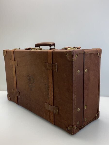 当選品 JAL ディズニー革製トランクケース