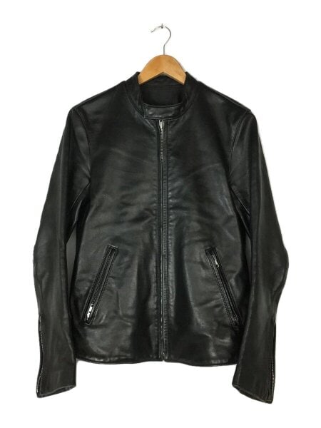 LAD MUSICIAN 本革 シングルライダースジャケット ブラック 42 【公式