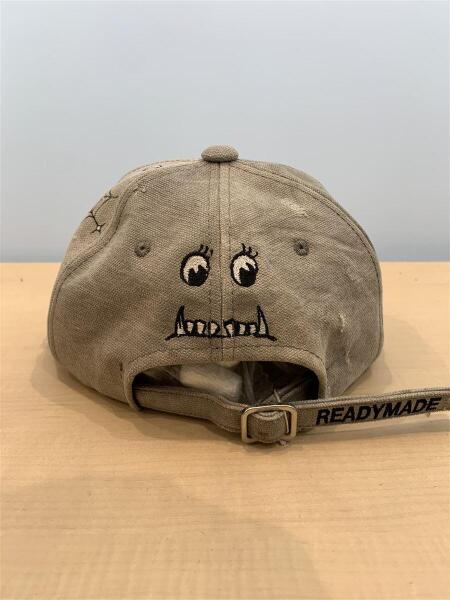 READYMADE(レディメイド) / 19AW/キャップ/FREE/コットン/KHK/× DR.WOO
