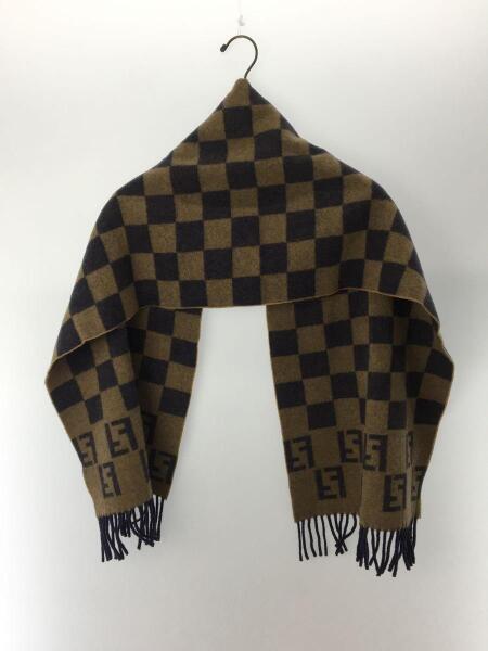 未使用】FENDI マフラー ズッカ柄 タグ付き