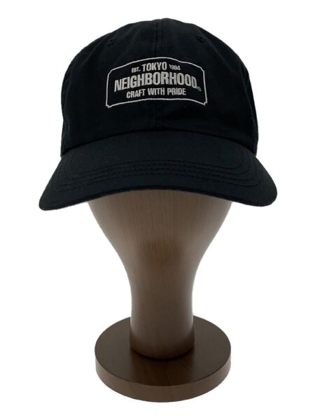 NEIGHBORHOOD(ネイバーフッド) / キャップ/FREE/コットン/BLK/無地