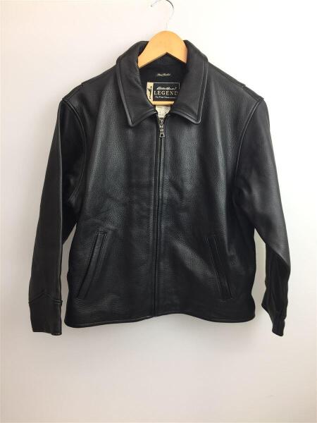 Eddie Bauer Legend ブラックレザージャケット M Eddie Bauer Legend