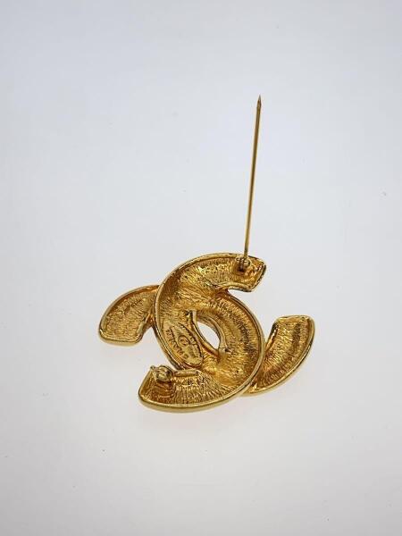 CHANEL/シャネル マトラッセ ココマーク セール ゴールド ブローチ