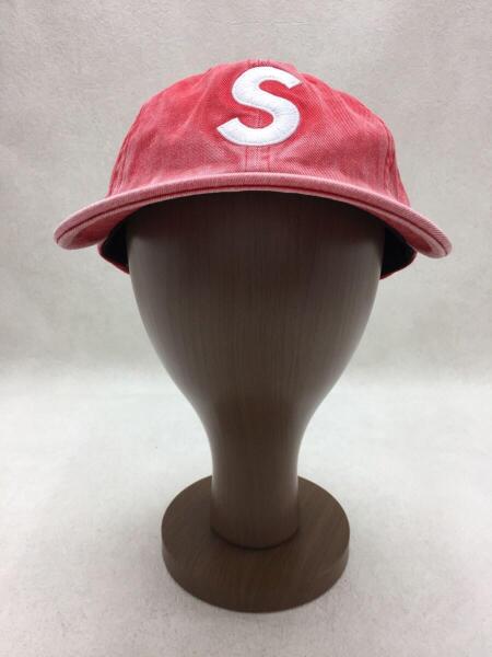 supreme Sロゴ キャップ レッド 16SS SUPREME 2-Tone Washed S Logo 6