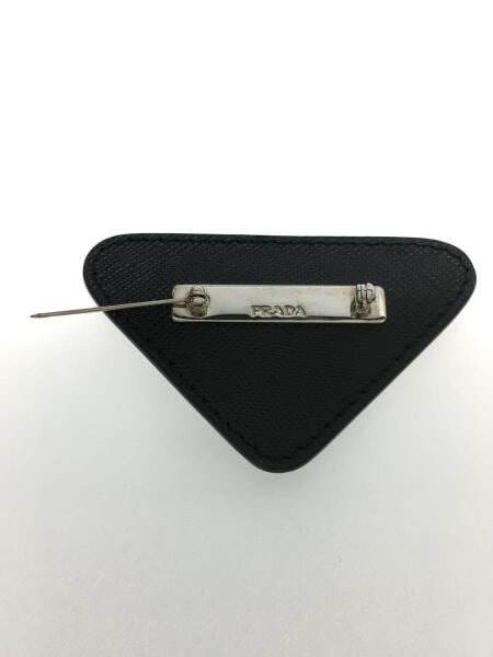 PRADA(プラダ) / ブローチ/サフィアーノ/ホワイト/ブラック